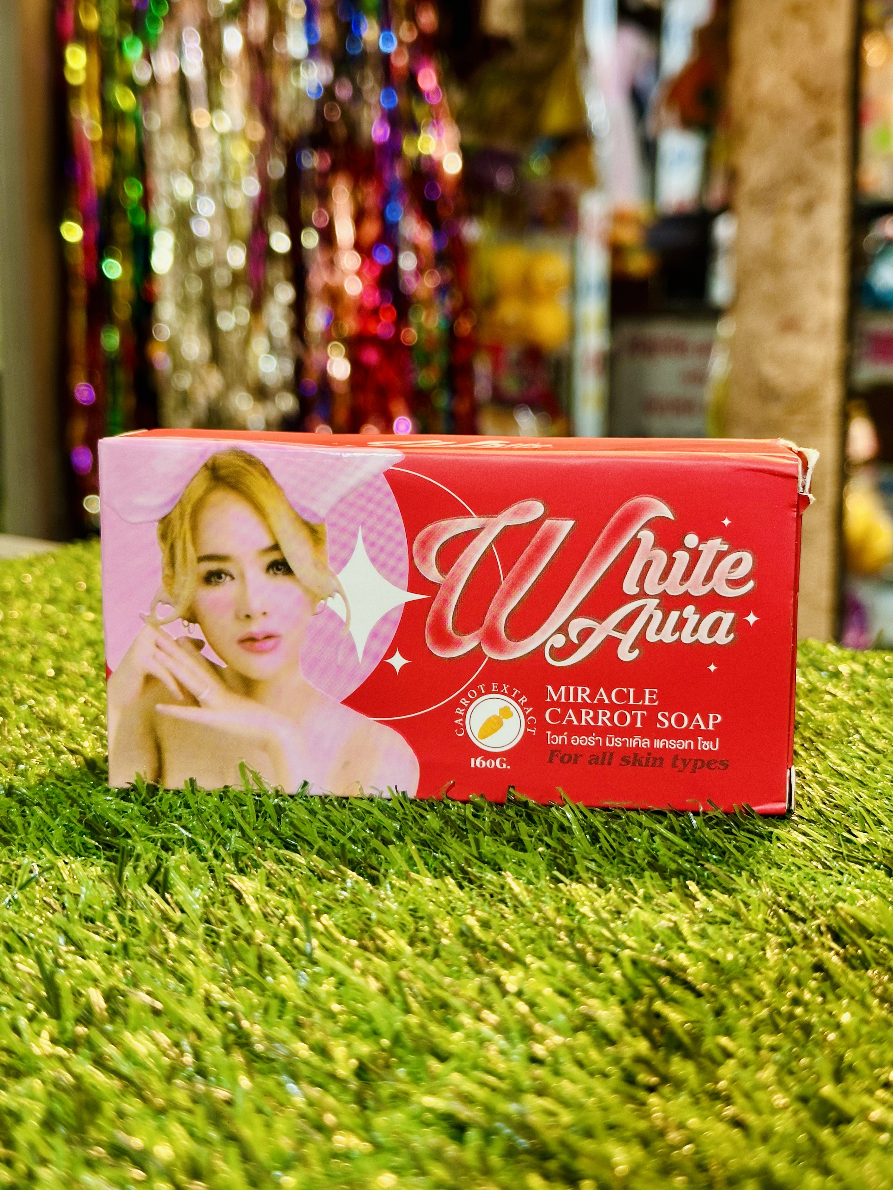White Aura Miracle Carrot Whitening Soap